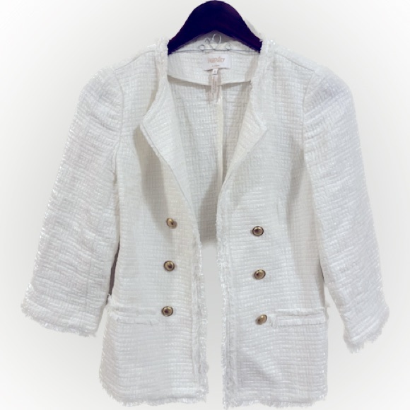 Laundry by Shelli Segal blazer with gold embellishments - Picture 1 of 4